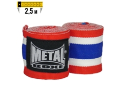 Ligaduras para Boxe METAL BOXE (Multicor - 2,5 m)