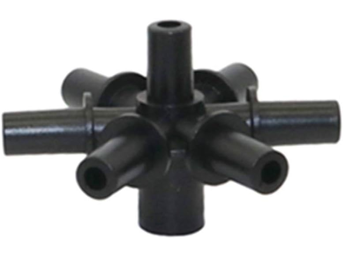Conector de Tubo 6 Mm com 20 Interfaces para Jardim e 7 Vias S/MARCA