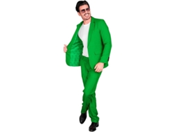Terno elegante e engraçado Mr. Green para homens