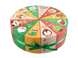 Conjunto De 12 Caixas Surpresa De Natal, Calendário Do Advento, Adereços Para A Véspera De Natal, Embalagem Para Presente E Festa. Aquaforge