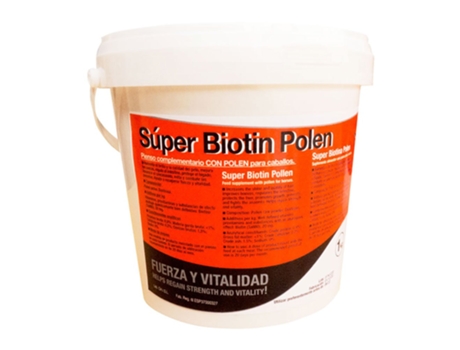 Super Biotina com Pólen 1Kg Transparentezaldi
