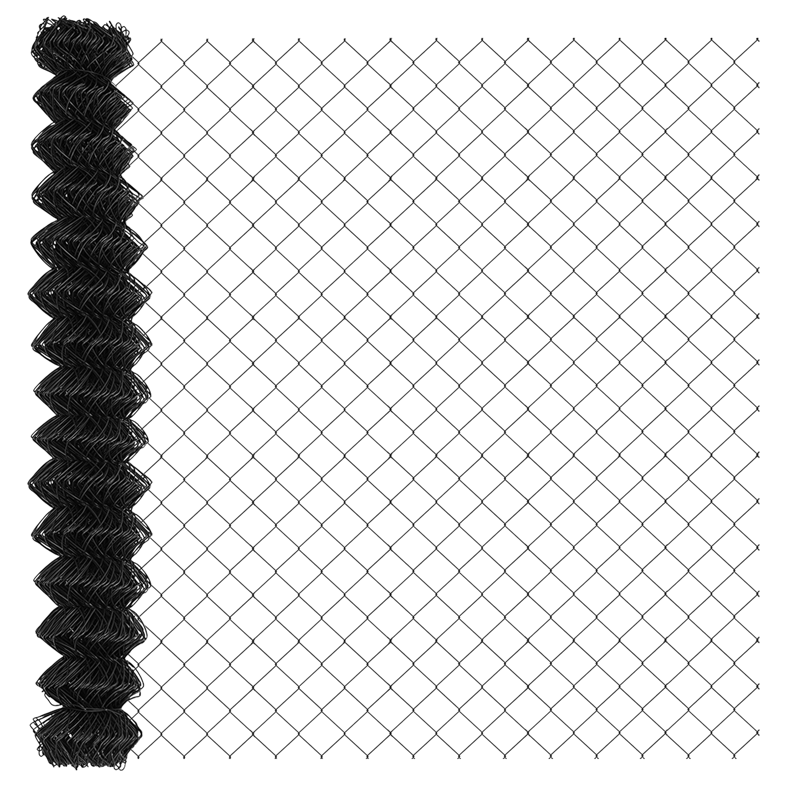 Conjunto 1 Cerca De Cadeia Vidaxl Cinzento Ferro (10 X 1,6 M)