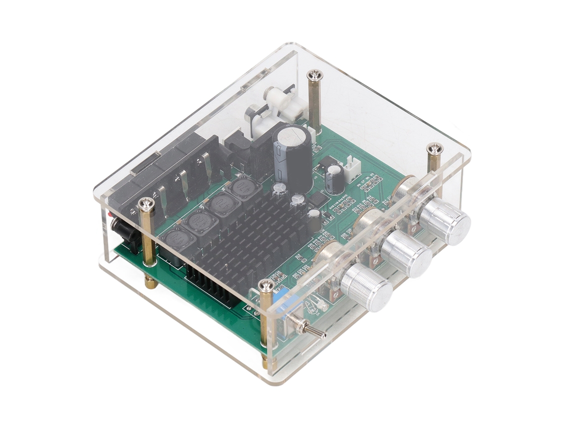 Laxiscreed Amplificador Digital Estéreo De Duplo Canal Para Audio De Casa E Carro