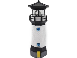 Nova Line farol Solar Rotativo 2025 com Led para Decoração Jardim Pátio Hatteras Estátua