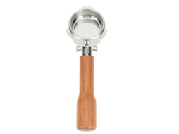 2026 Store Portafiltro de café 54mm doble boquilla acero inoxidable mango palo de rosa para Breville 870 880 C1
