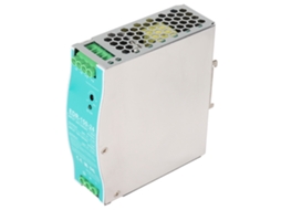 Laxiscreed Fonte De Alimentação Com Montagem Em Guia Para 24v Dc, Compatível Com 100-240v Ac