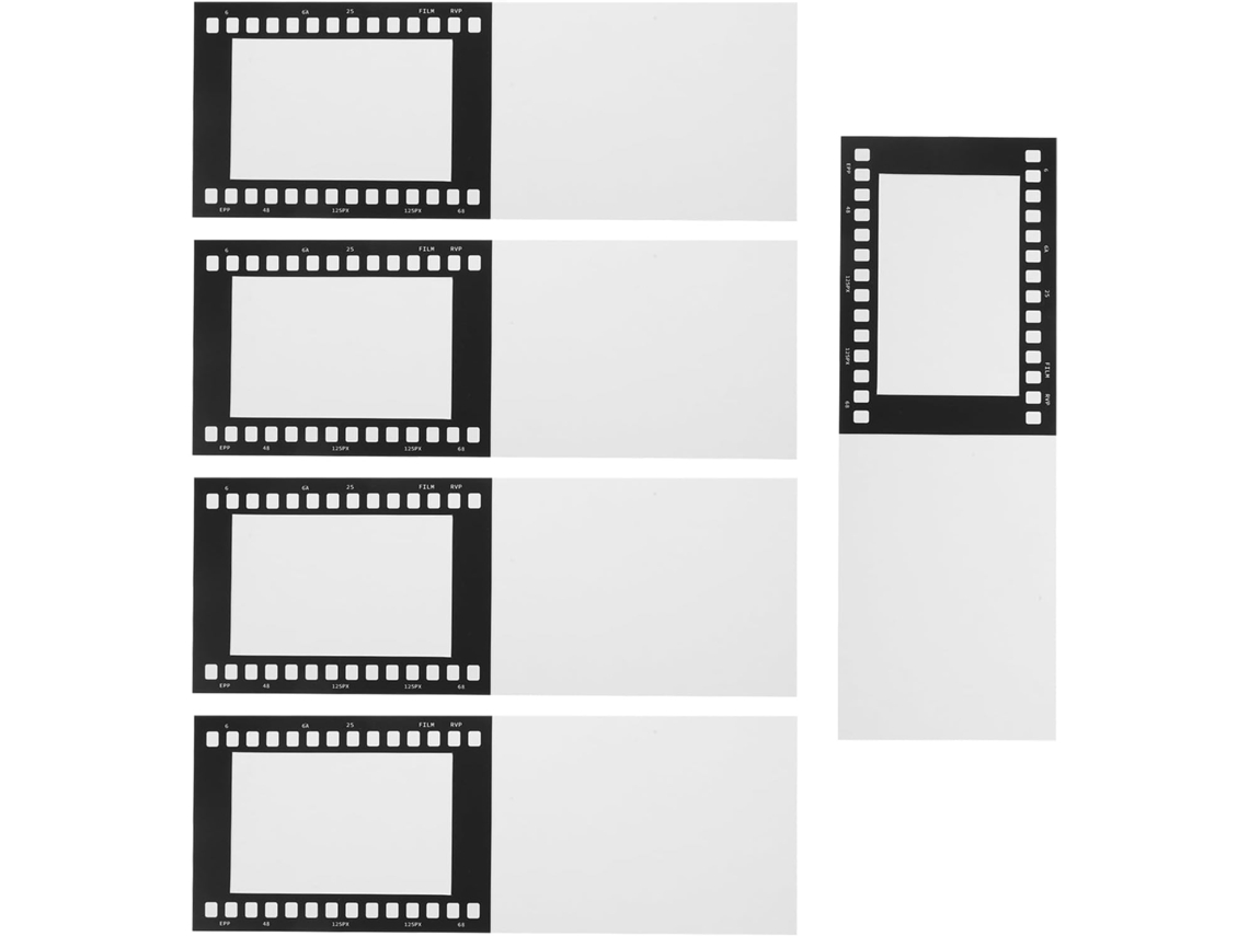 Conjunto 5 Molduras Parede Dobráveis Estilo Vintage Formato Carteira 15 6 Polegadas Feitas Papelão Fotografia GOKOCO
