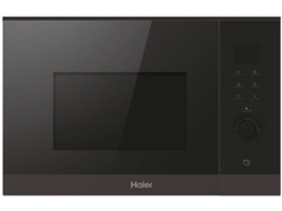 Micro-ondas Encastre HAIER HWO38MG6HXB (25 L - Com Grill - Preto)