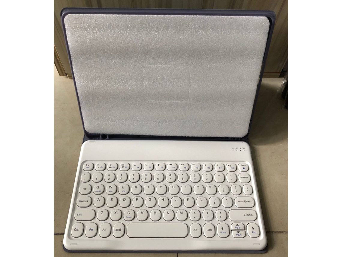 Capa de Teclado Bluetooth para Samsung Tab A8 10.5 XIAOMOYU com retroiluminação e colorido