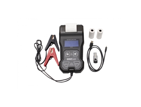 Teste Bateria Digital com Impressora KROFTOOLS