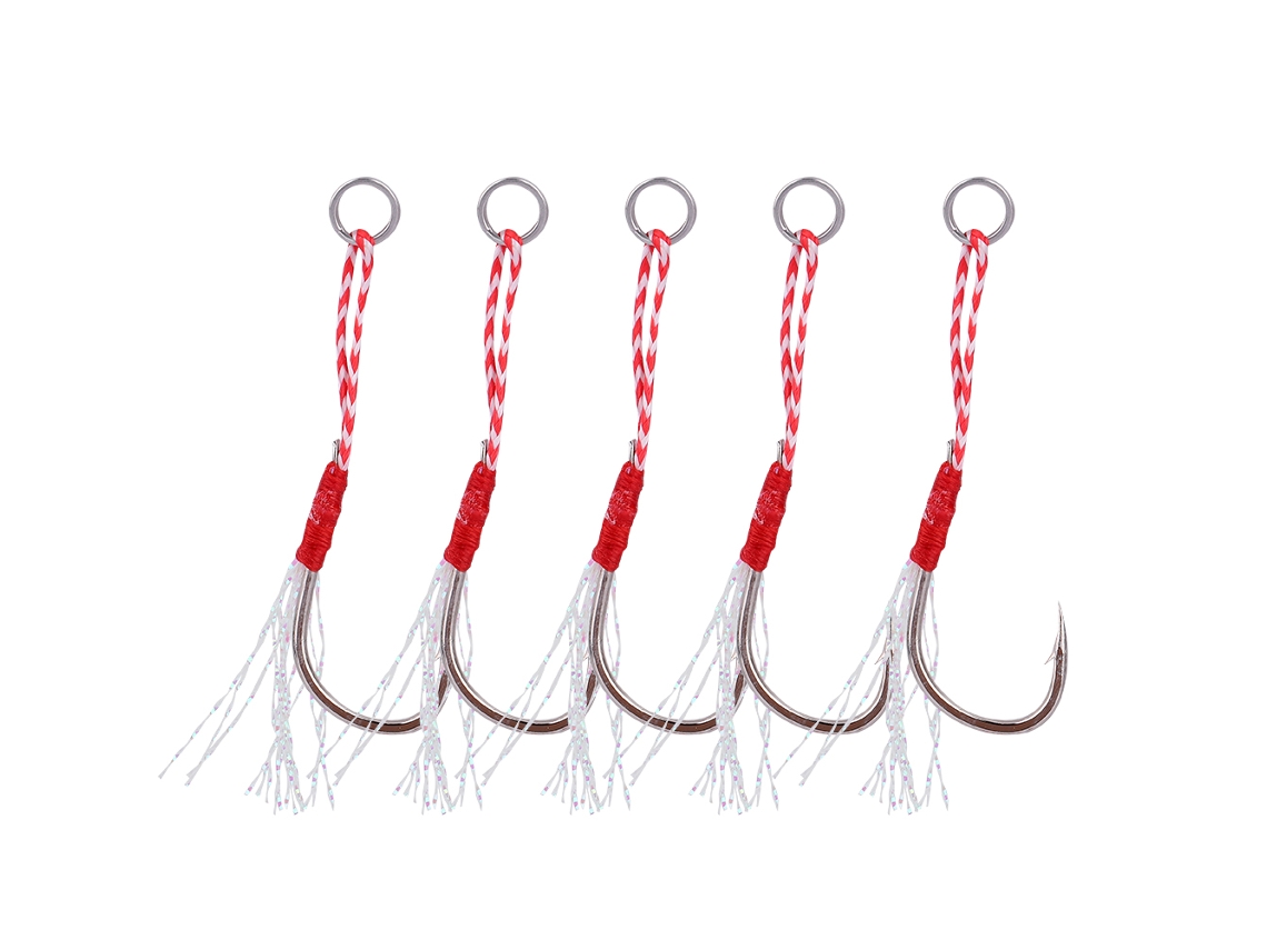 Anzol de Pesca Metal Forte com Ponta 17 (5un)
