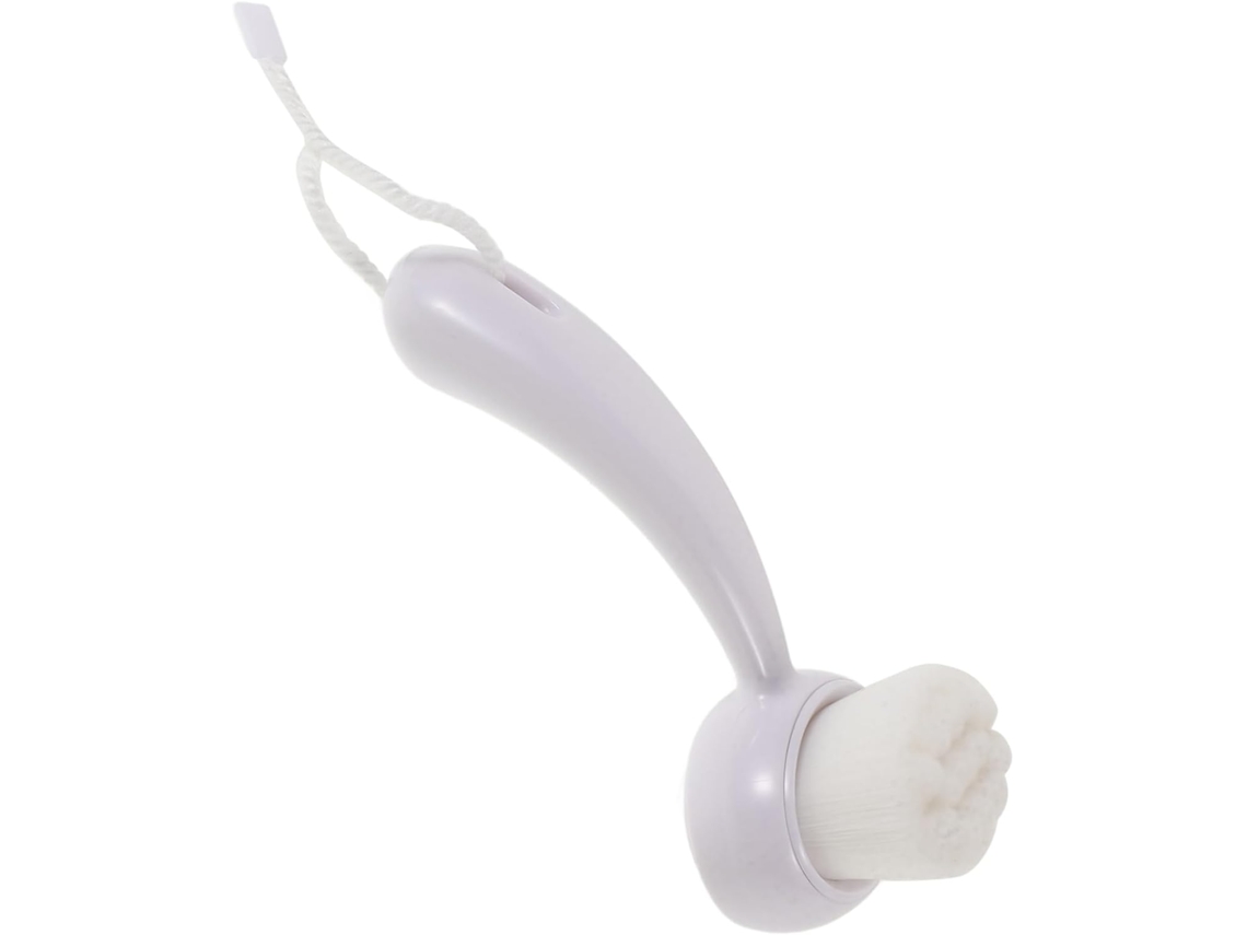 Escova De Limpeza Facial Manual Que Esfolia E Remove Cravos, Suave E Com Cabo Longo