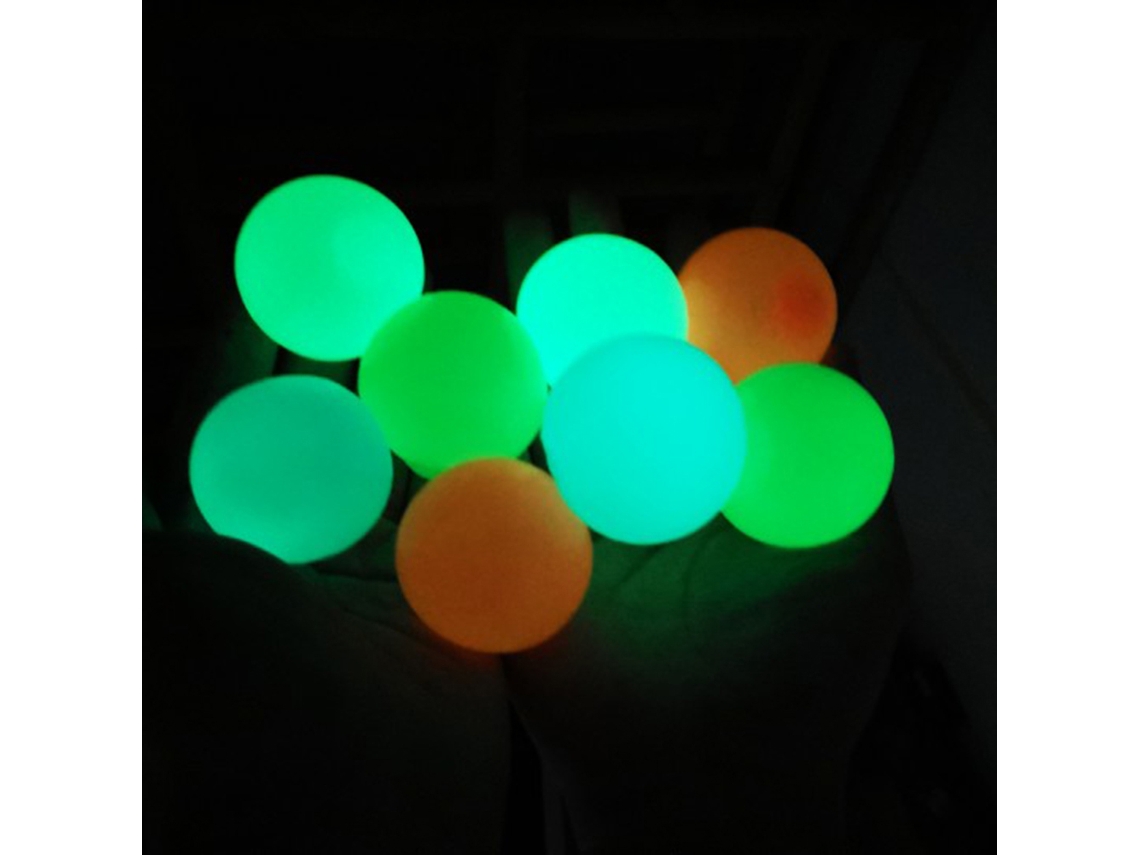 Mali 8pcs Bola de Descompressão Luminescente 45mm Bola Anti estresse para Adultos e Crianças