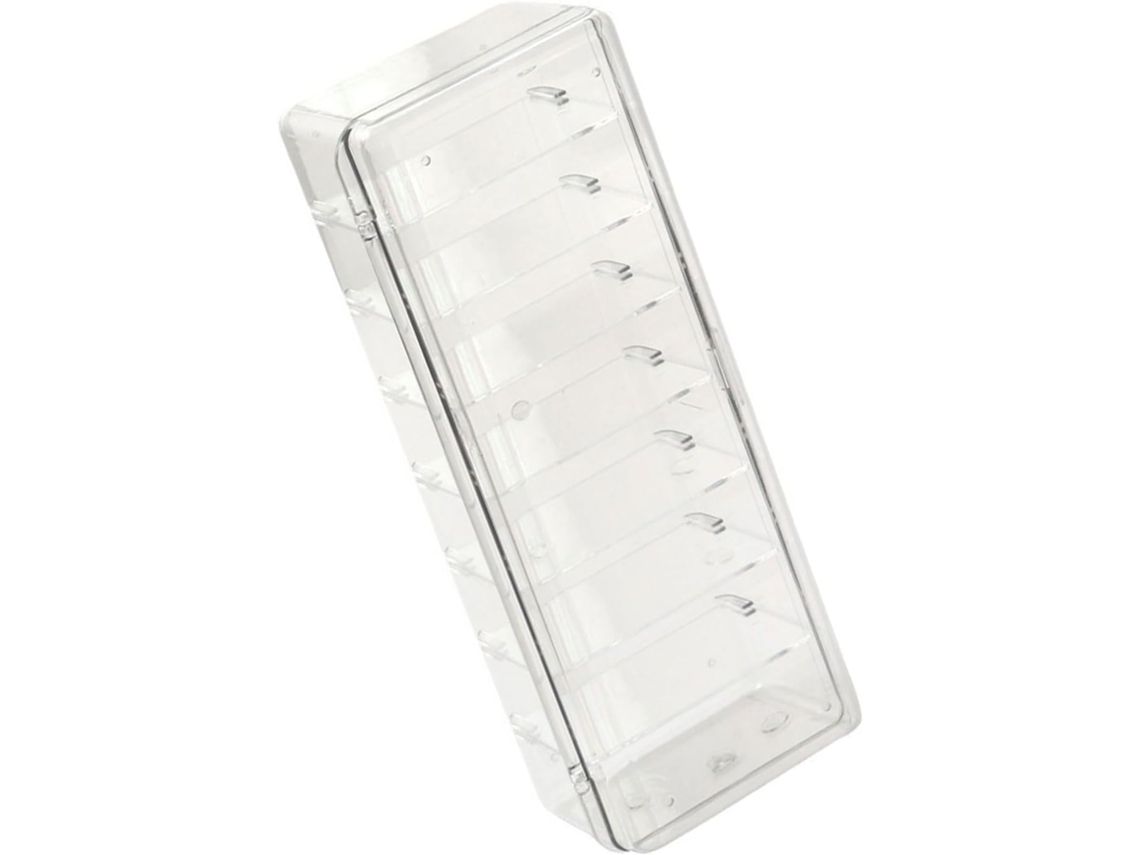 Caixa Expositora Transparente de Várias Camadas com Tampa, Ideal para Decoração de Casa e SFUSHOS