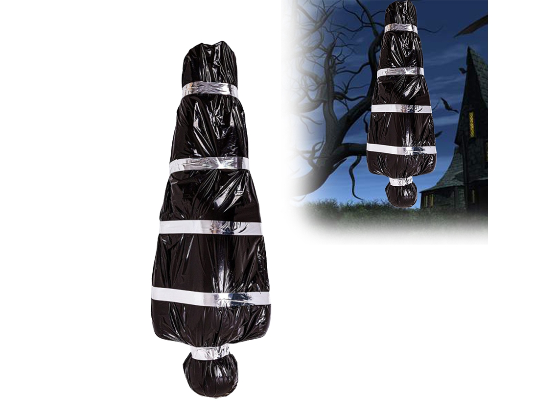 Decorações De Halloween Cadáver Falso Assustador Em Saco, Vítima Morta, Artigo Para Casa Assombrada, Interior E Exterior