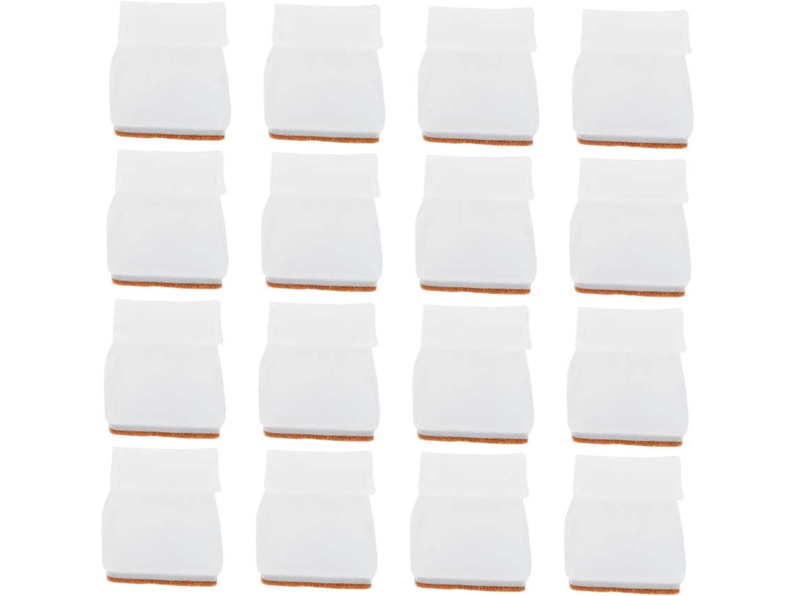 Conjunto De 16 Protetores Silicone Antiderrapantes Para Pés Móveis Nuobesty, Resistentes À Abrasão, Para Proteger O Piso