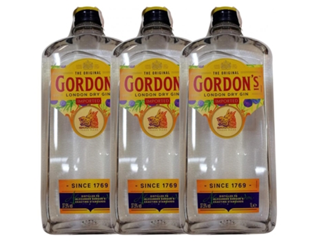 Gim Gordon's 1 L (Caixa de 3 unidades)