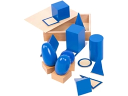 Formas 3d Para Ensino, Brinquedos De Madeira Com Cartões