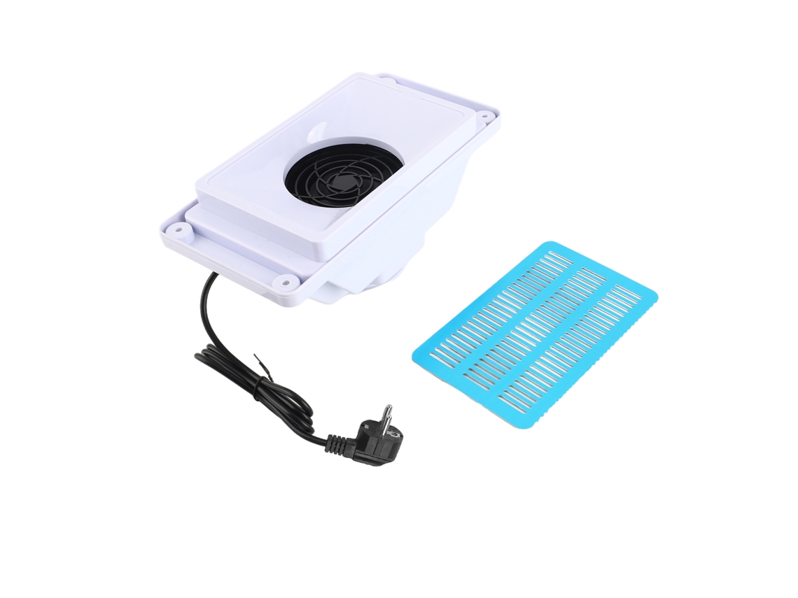 6w Nail Dust Collector Quiet Desk Vacuum Cleaner Eu Plug 220v