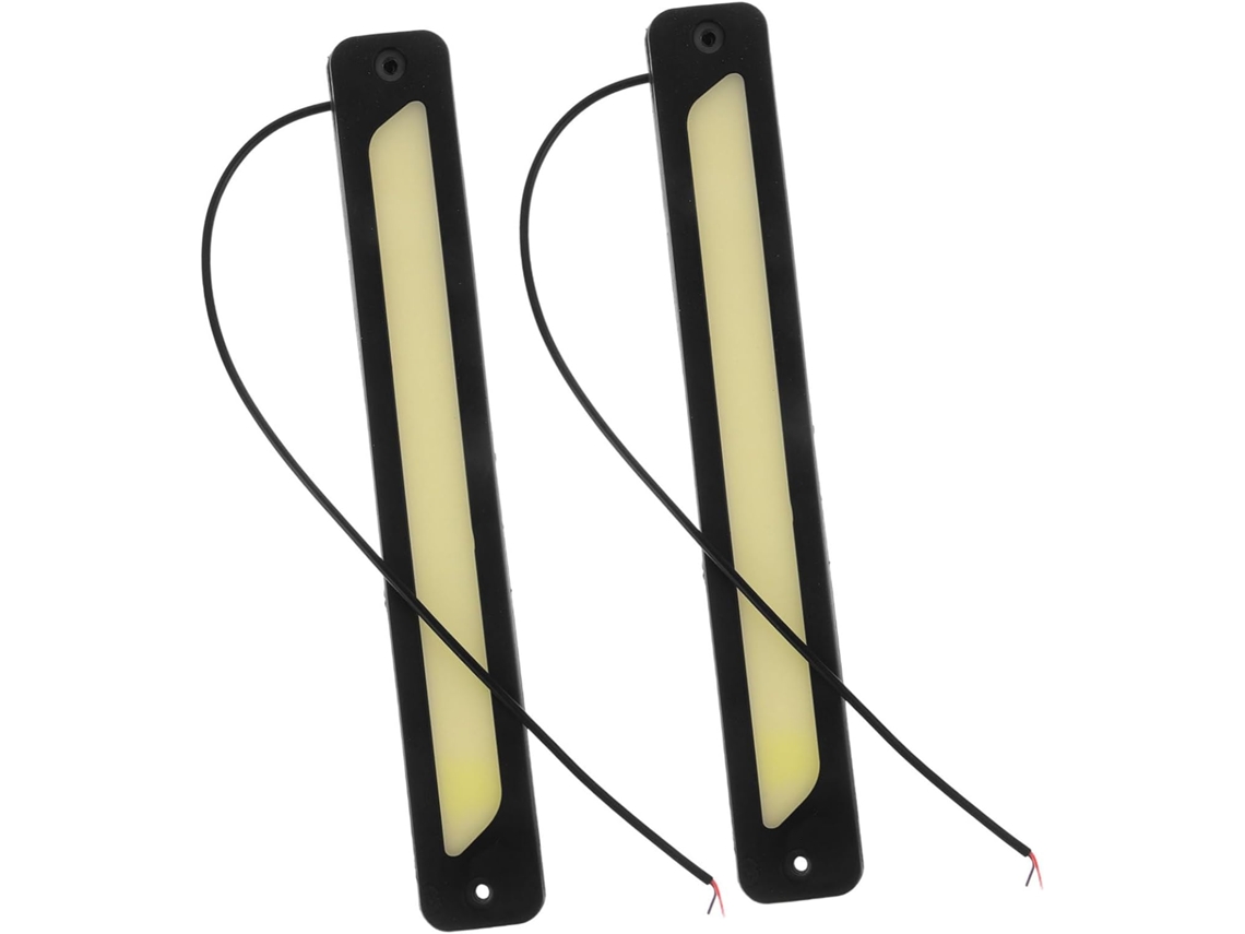 Soimiss Luzes Diurnas De Led Universais Para Carros, Conjunto De 2, Resistentes À Água, Silicone Flexível, Fáceis De