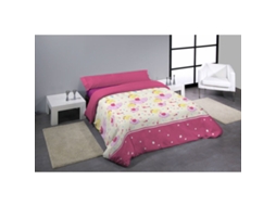 Conjunto de capa de edredom HOSTELINE BAILA (Cor de Rosa)