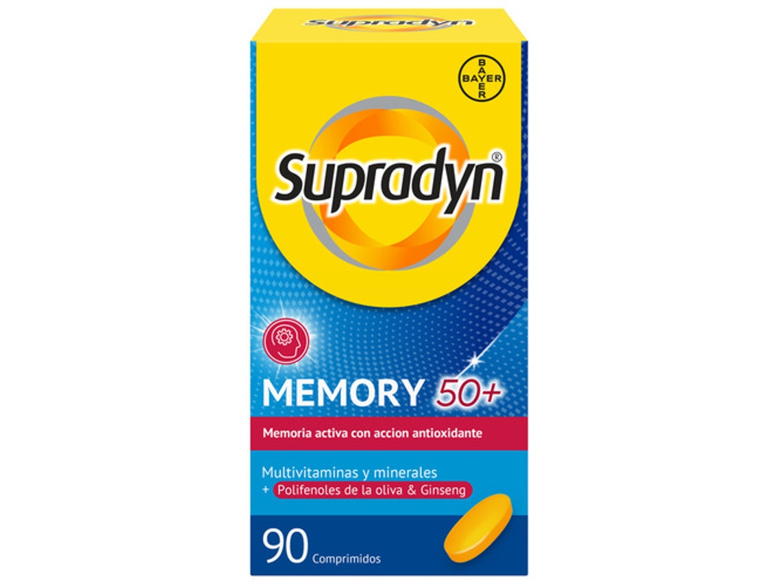 Supradyn Memory 50+ Comprimidos 90 Unidades