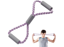 Faixas Elásticas De Resistência Para Braços Com Alças Acolchoadas Exercícios | Equipamento Portátil Treino