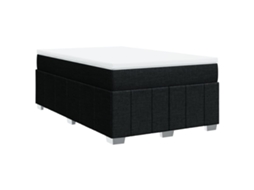 Box Spring Bed, Box Spring Beds Vidaxl Preto Tecido (120 X 190 Cm)