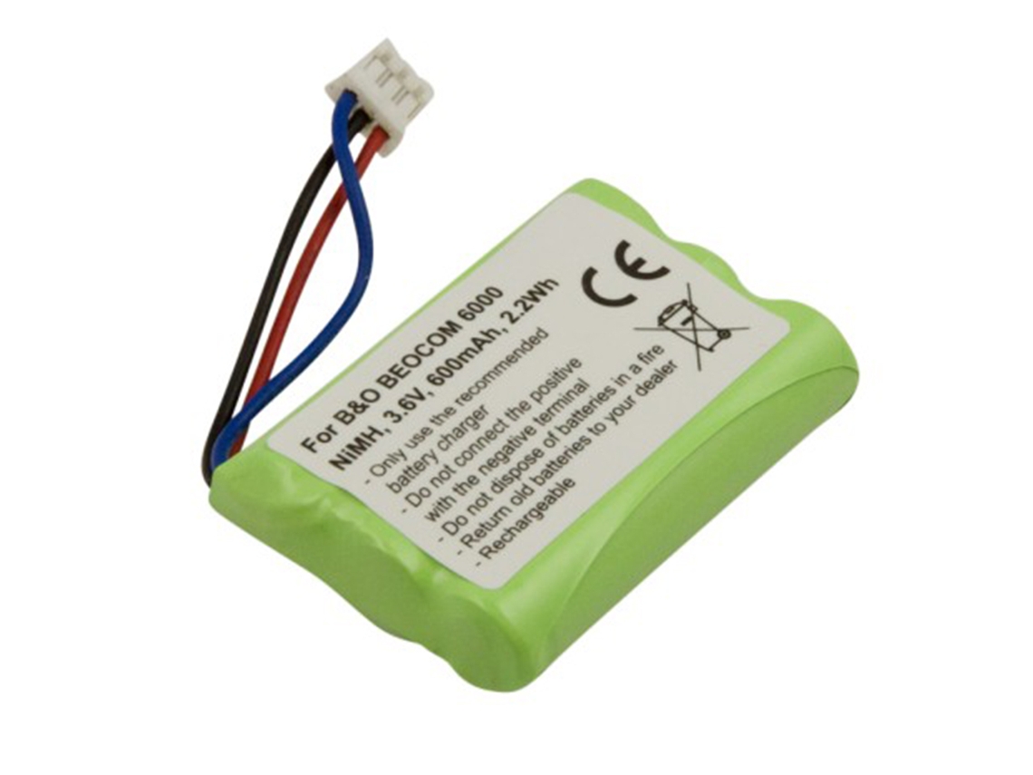 Bateria para Celulares Bang And Olufsen Beocom 6000 NiMH 3,6v 600mah 2,2wh Verde Avizar
