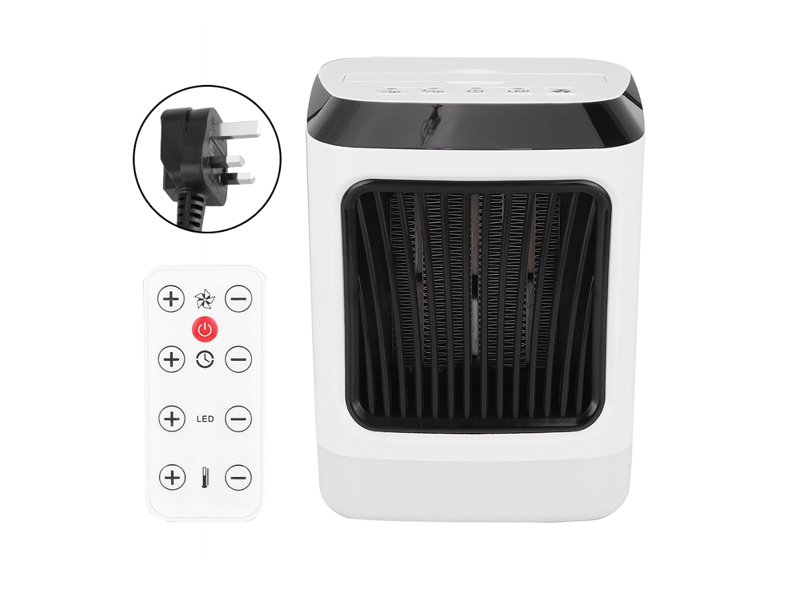 Aquecedor Laxiscreed Com Timer Inteligente E Luz Noturna Colorida Para Aquecer Com Estilo E Funcionalidade