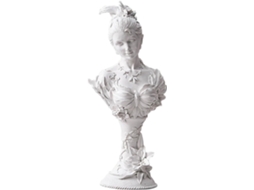 Estátua Deusa Resina Branca Escultura Decorativa Delicada Estável Estatueta Elegante Decoração Eventos GOKOCO