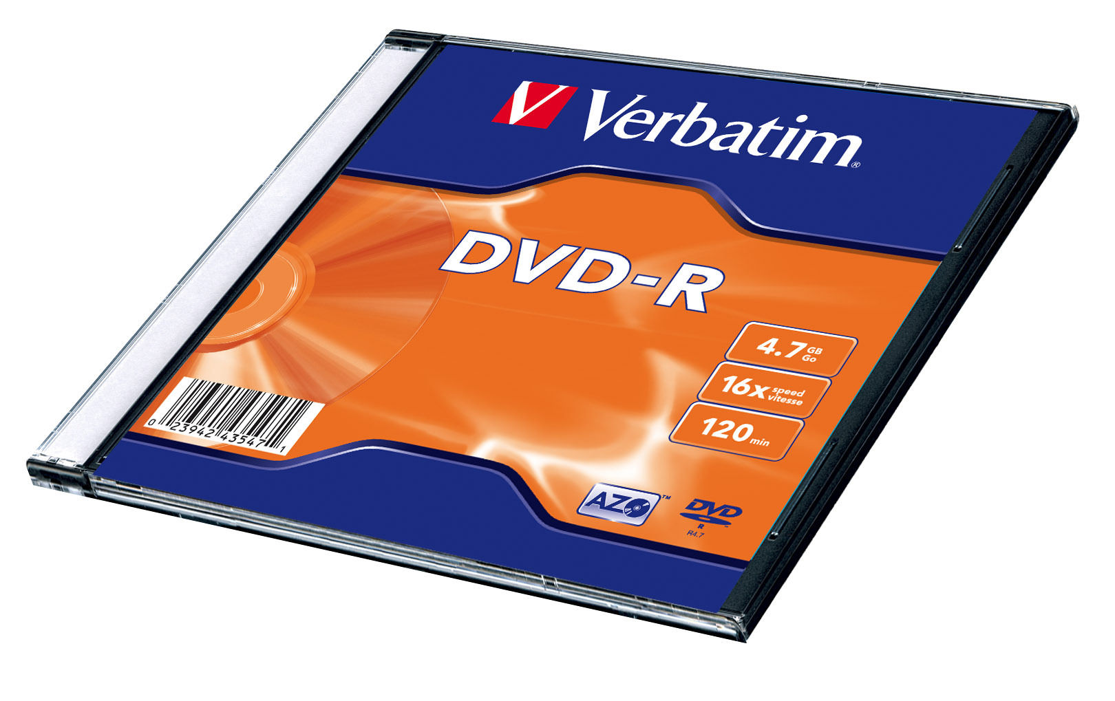 DVD-R VERBATIM 16X 4.7GB UNIT.