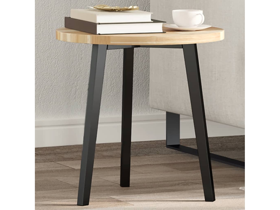 Vidaxl Tampo De Mesa Redondo Ø40x2 Cm Madeira De Acácia Maciça