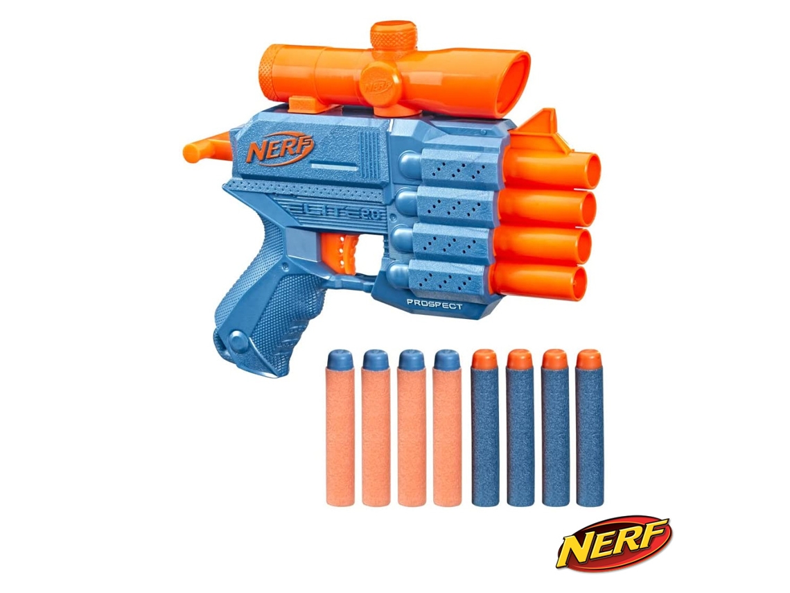 Nerf Elite 2.0 Prospect QS-4 HASBRO (Idade Mínima: 8 anos)