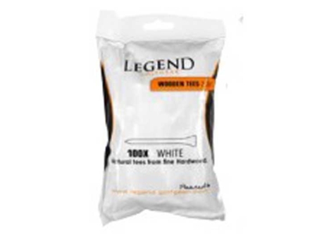 De Madeira Tee 30 Unidades Transparente 53 Mmlegend Golf