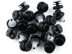 20 Presilhas Para Painel De Porta X7 Z4, Tamanhos 3, 5 E 6 X Fixador N