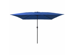 Vidaxl Guarda-sol De Jardim 295 X 295 X 245 Cm Poliéster E Aço