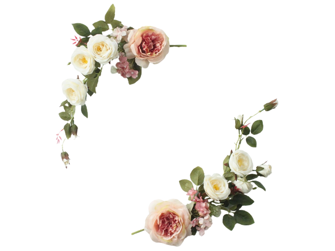 Moldura de Espelho com Flores para Parede Decorativa LAXISCREED