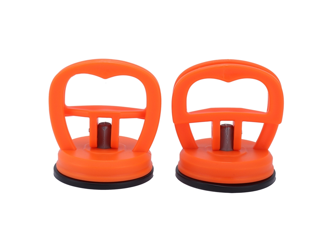 2pcs Apoio De Ventosa Para Levar Vidros Louças Espelhos Com Alças De Fixação