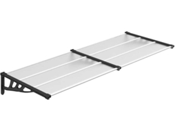 Door Canopy, Door Canopies Vidaxl Transparente Policarbonato (239 X 90 Cm)