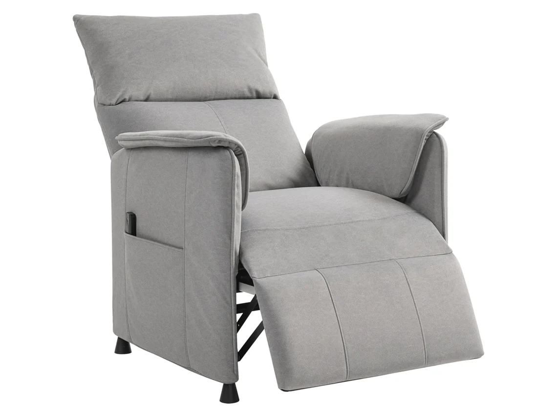 Sofá de veludo de 2 lugares 127 cm com almofadas, travesseiros e assento tufted Azul S/MARCA