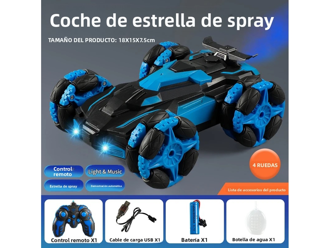 (c Azul) Carrinho Bomba De Água De Brinquedo Com Controle Remoto 2.4g, Controle Por Gestos, Carrinho Bomba De Água Infantil Com Controle Remoto
