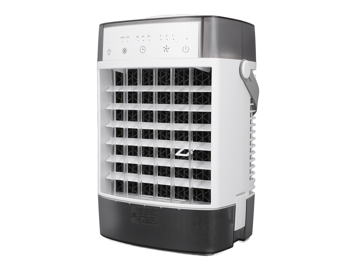Laxiscreed Ar Condicionado Portátil 3 Velocidades Com Luz De 7 Cores De Night E Fácil De Mover