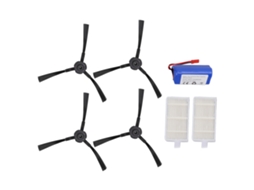 Bateria 18650 2600mah pincel lateral filtro para aspirador ILIFE Cen250
