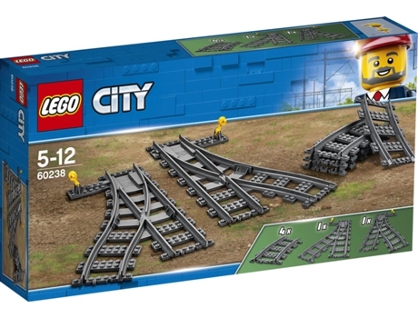 LEGO City: Switch Tracks - 60238 (Idade mínima: 5 - 8 Peças)