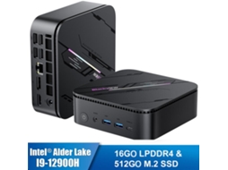 Mini PC Blackview MP100 Pro Intel® Alder Lake I9 12900HK 5,0 GHz máx. 16 GB 512 GB/SSD 4 TB, Windows 11 Pro, Wi-Fi 6