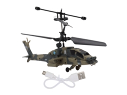 Mali brinquedo Aeronave de Indução Estável Usb Recarregável com Desligamento Automático Cor Camuflagem Verde para Crianças Acima de 8 Anos