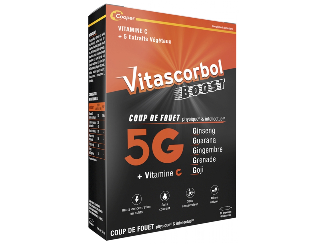Boost 5G 20 frascos VITASCORBOL