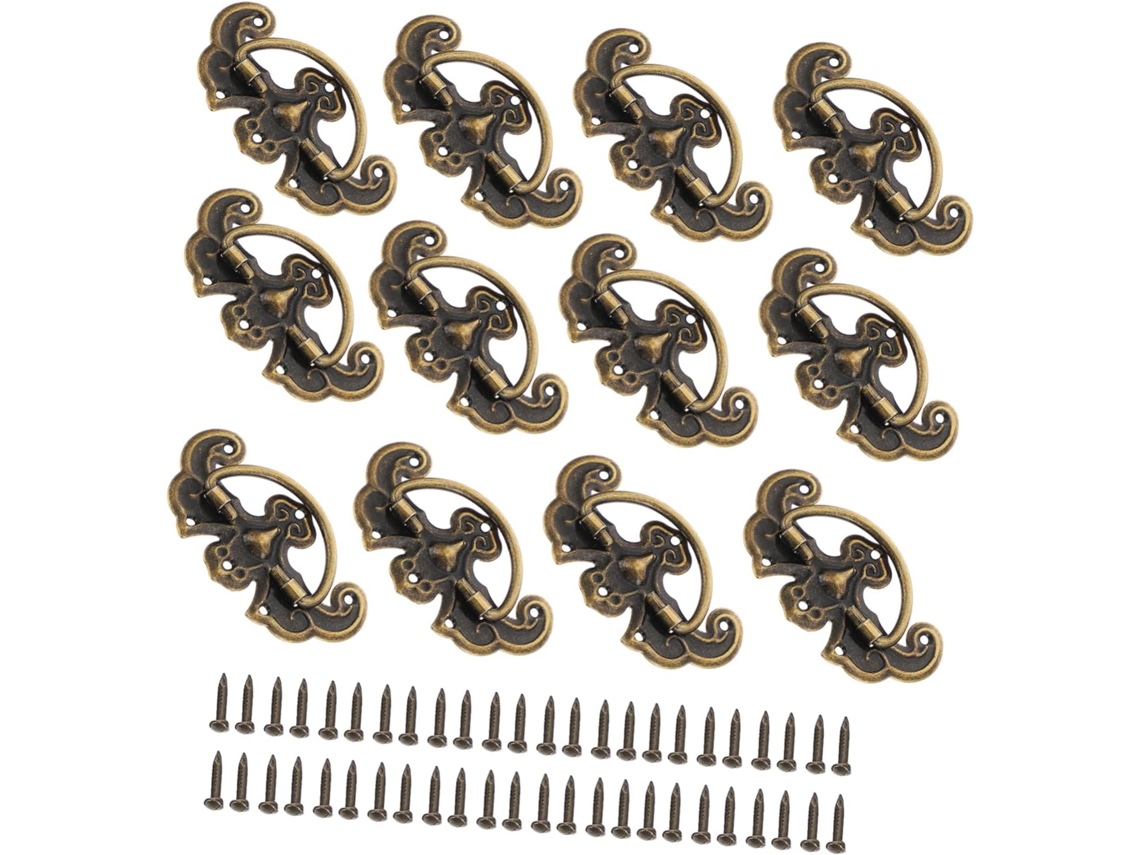 Conjunto Com 20 Puxadores Para Caixa De Joias, Estilo Vintage, Para Portas E Cômodas