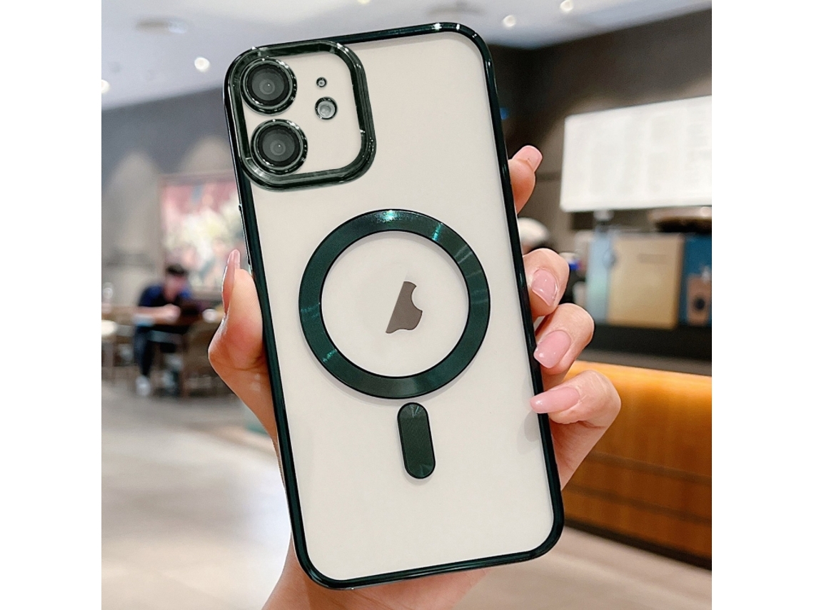 Capa Para Iphone 12 - Revestimento Eletroplástico - Tecnologia Magsafe